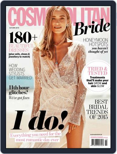 Cosmopolitan Bride Australia December 29th, 2014 Digital Back Issue Cover