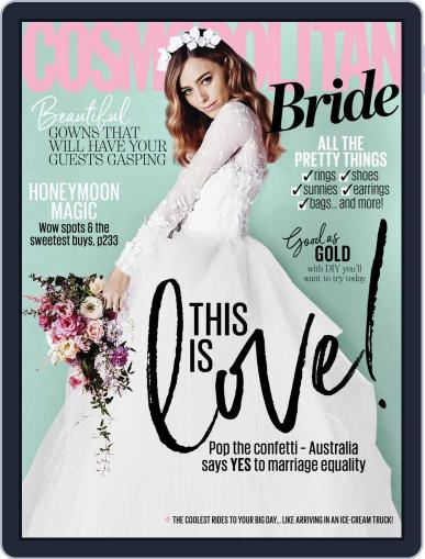 Cosmopolitan Bride Australia January 1st, 2018 Digital Back Issue Cover