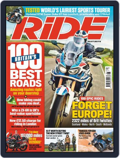 RiDE United Kingdom June 1st, 2019 Digital Back Issue Cover