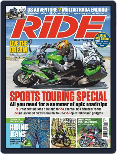 RiDE United Kingdom July 1st, 2019 Digital Back Issue Cover