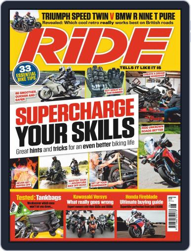 RiDE United Kingdom August 1st, 2019 Digital Back Issue Cover