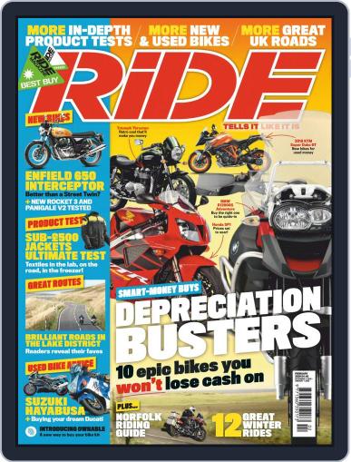 RiDE United Kingdom February 1st, 2020 Digital Back Issue Cover
