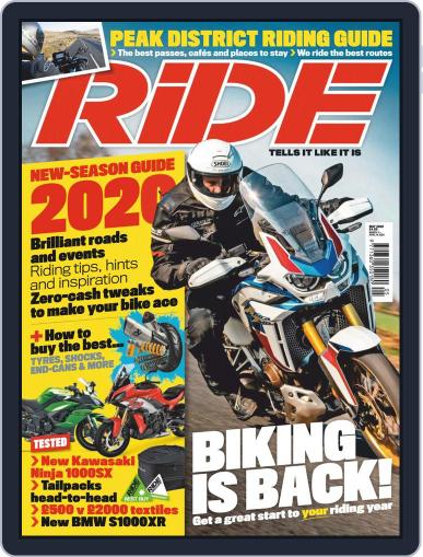 RiDE United Kingdom May 1st, 2020 Digital Back Issue Cover