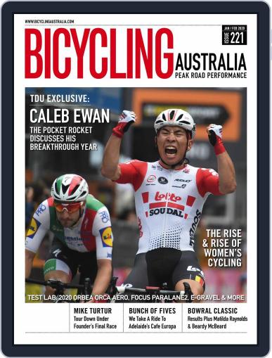Bicycling Australia January 1st, 2020 Digital Back Issue Cover