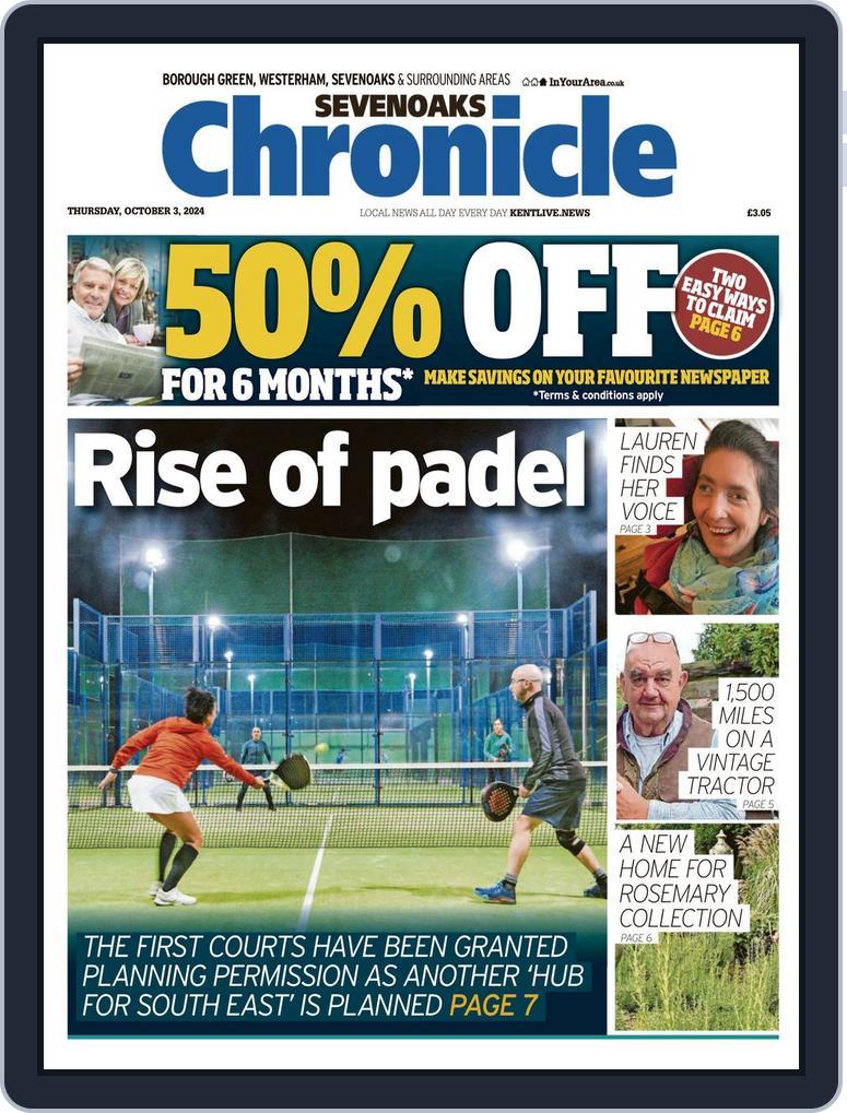 Sevenoaks Chronicle (Digital) Subscription