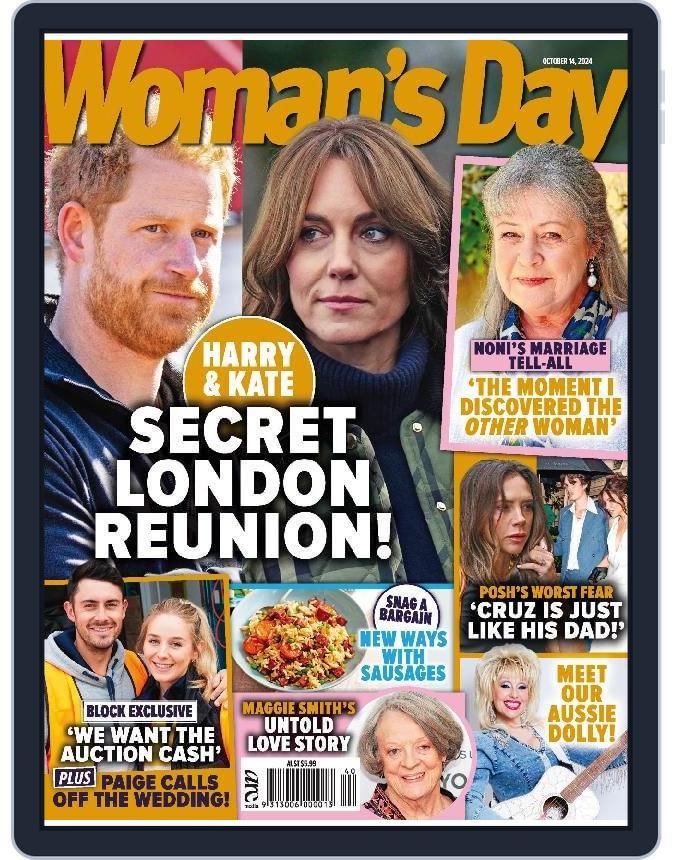 Woman's Day Australia (Digital) Subscription                    October 7th, 2024 Issue