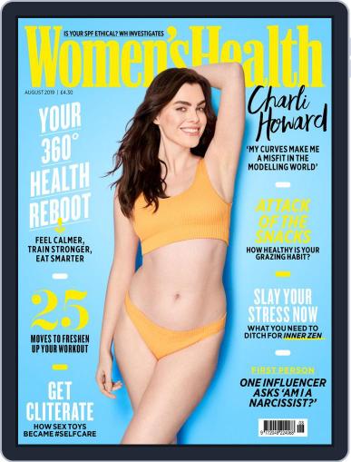 Women's Health UK August 1st, 2019 Digital Back Issue Cover