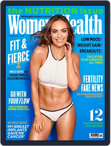 Women's Health UK October 1st, 2019 Digital Back Issue Cover