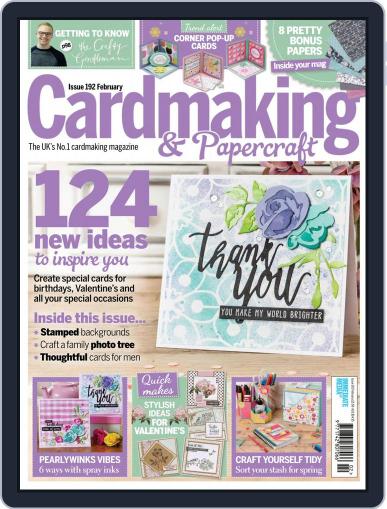 Cardmaking & Papercraft February 1st, 2019 Digital Back Issue Cover