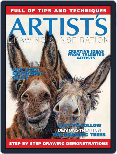 Artists Drawing and Inspiration April 1st, 2017 Digital Back Issue Cover