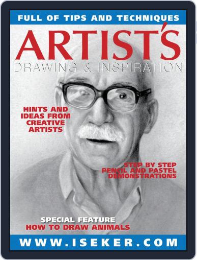 Artists Drawing and Inspiration August 1st, 2017 Digital Back Issue Cover