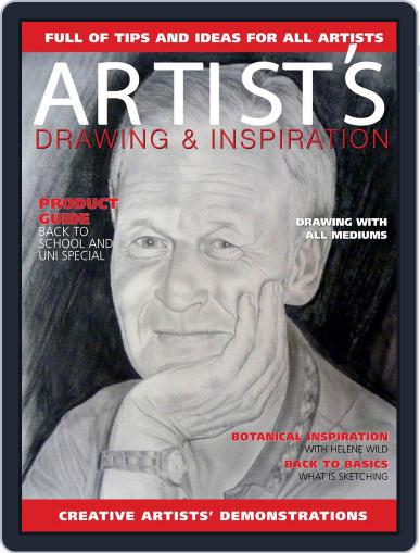 Artists Drawing and Inspiration April 1st, 2018 Digital Back Issue Cover