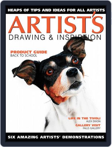 Artists Drawing and Inspiration June 1st, 2019 Digital Back Issue Cover