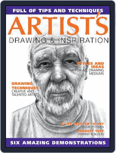 Artists Drawing and Inspiration March 1st, 2020 Digital Back Issue Cover