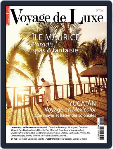 Voyage de Luxe October 22nd, 2015 Digital Back Issue Cover