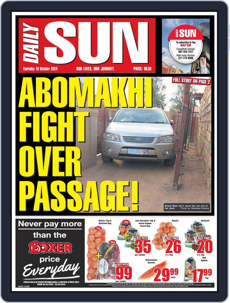 Daily Sun (Digital) Subscription