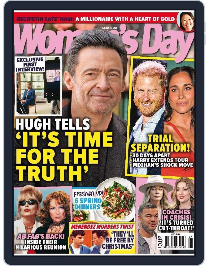 Woman's Day Australia (Digital) Subscription                    October 14th, 2024 Issue