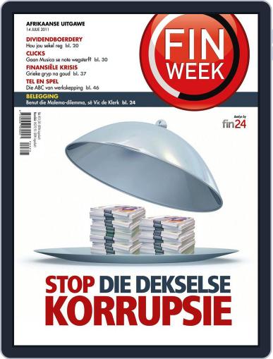 Finweek - Afrikaans July 8th, 2011 Digital Back Issue Cover