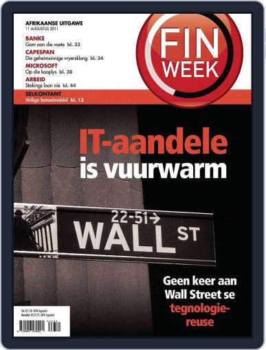 Finweek - Afrikaans August 4th, 2011 Digital Back Issue Cover