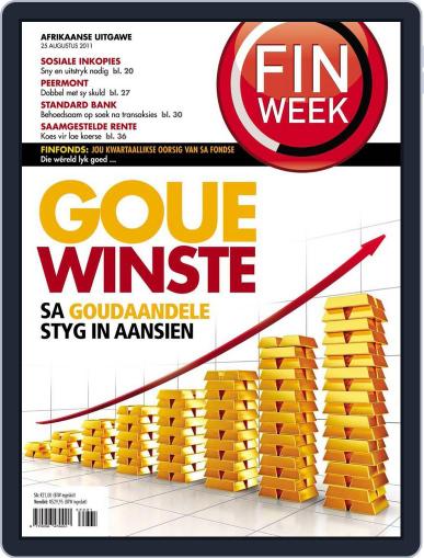 Finweek - Afrikaans August 18th, 2011 Digital Back Issue Cover