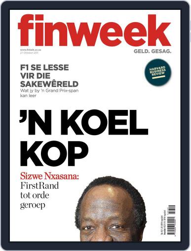 Finweek - Afrikaans October 20th, 2011 Digital Back Issue Cover