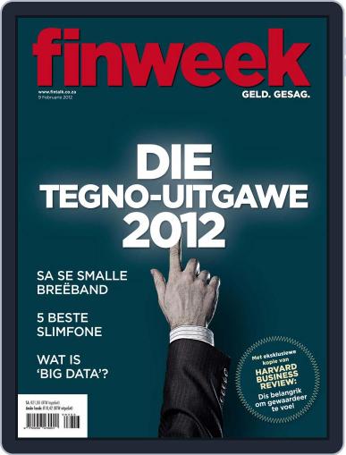 Finweek - Afrikaans February 2nd, 2012 Digital Back Issue Cover
