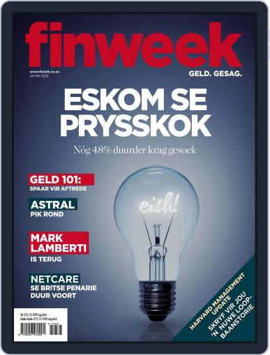 Finweek - Afrikaans May 17th, 2012 Digital Back Issue Cover