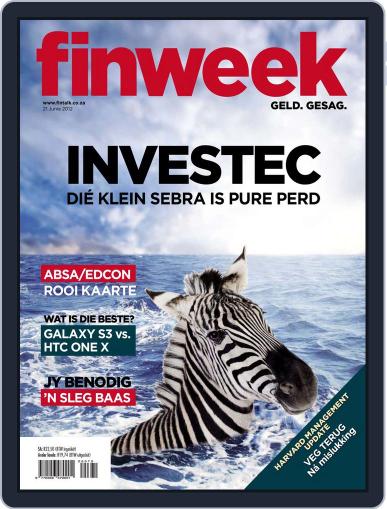 Finweek - Afrikaans June 14th, 2012 Digital Back Issue Cover