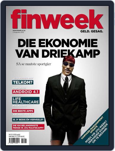 Finweek - Afrikaans July 26th, 2012 Digital Back Issue Cover
