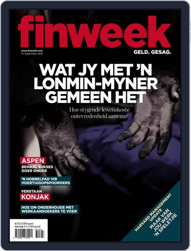 Finweek - Afrikaans September 20th, 2012 Digital Back Issue Cover