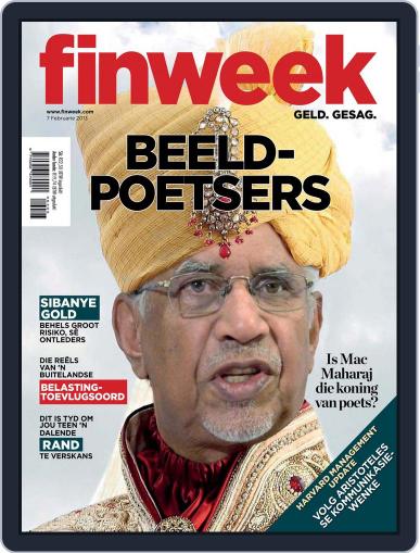 Finweek - Afrikaans February 1st, 2013 Digital Back Issue Cover