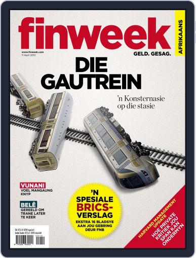 Finweek - Afrikaans April 4th, 2013 Digital Back Issue Cover