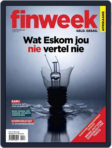 Finweek - Afrikaans May 2nd, 2013 Digital Back Issue Cover