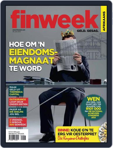 Finweek - Afrikaans July 11th, 2013 Digital Back Issue Cover