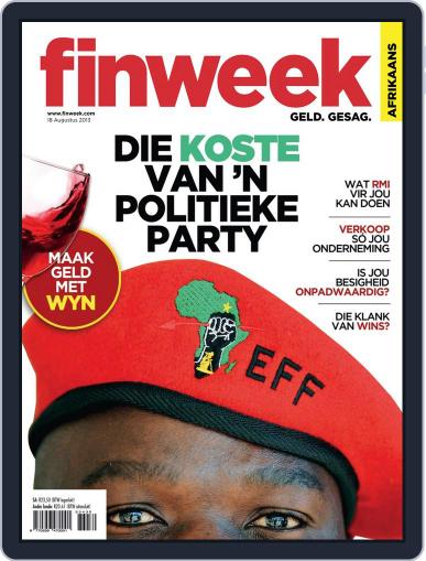 Finweek - Afrikaans August 8th, 2013 Digital Back Issue Cover