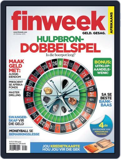 Finweek - Afrikaans October 17th, 2013 Digital Back Issue Cover