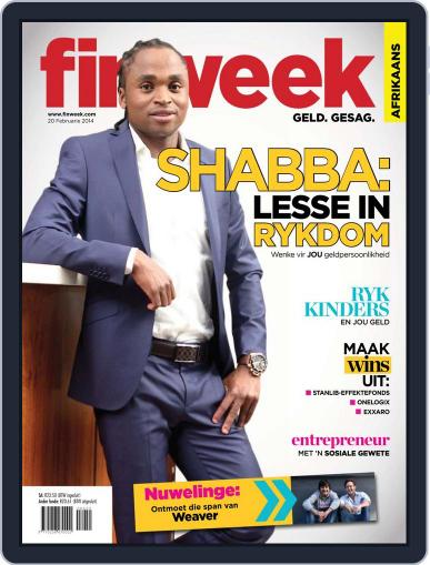 Finweek - Afrikaans February 13th, 2014 Digital Back Issue Cover