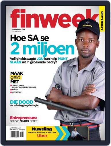 Finweek - Afrikaans March 6th, 2014 Digital Back Issue Cover