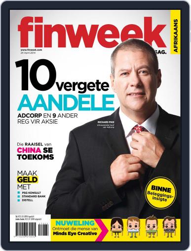 Finweek - Afrikaans April 16th, 2014 Digital Back Issue Cover