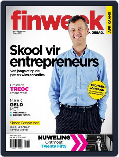 Finweek - Afrikaans May 29th, 2014 Digital Back Issue Cover