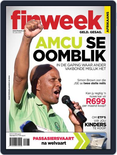 Finweek - Afrikaans July 3rd, 2014 Digital Back Issue Cover