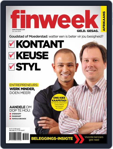 Finweek - Afrikaans July 17th, 2014 Digital Back Issue Cover