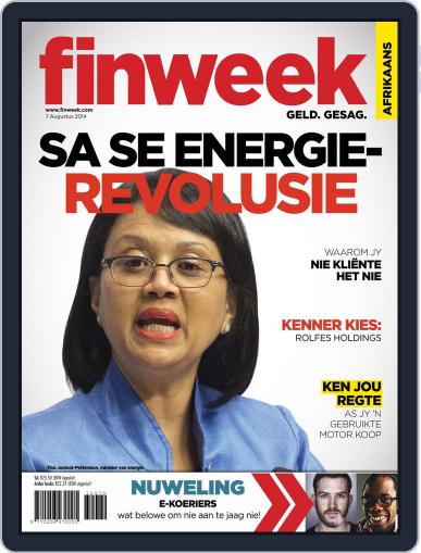 Finweek - Afrikaans July 31st, 2014 Digital Back Issue Cover