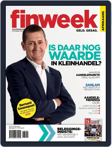 Finweek - Afrikaans October 16th, 2014 Digital Back Issue Cover