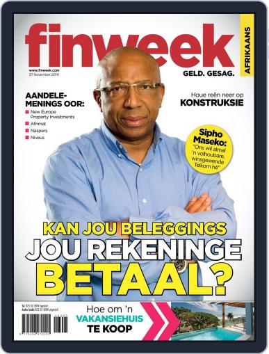 Finweek - Afrikaans November 20th, 2014 Digital Back Issue Cover