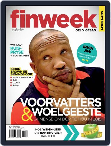 Finweek - Afrikaans January 9th, 2015 Digital Back Issue Cover