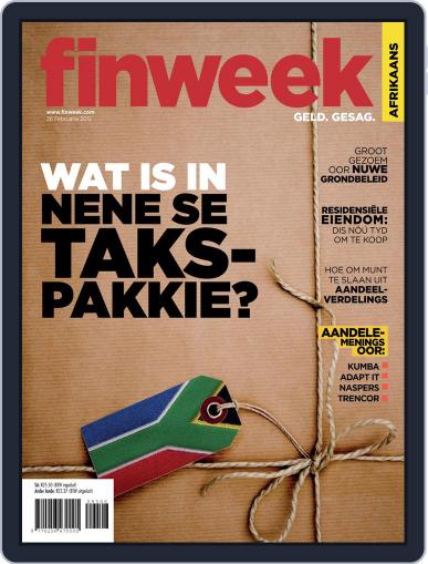 Finweek - Afrikaans February 26th, 2015 Digital Back Issue Cover