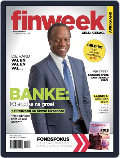 Finweek - Afrikaans March 12th, 2015 Digital Back Issue Cover