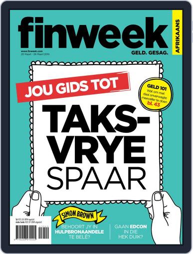 Finweek - Afrikaans March 19th, 2015 Digital Back Issue Cover