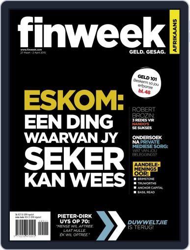 Finweek - Afrikaans March 26th, 2015 Digital Back Issue Cover